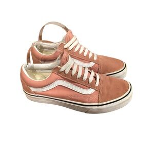 Vans Old Skool 751505 Pink/Salmon color Size Mens 5.5/Women's 7